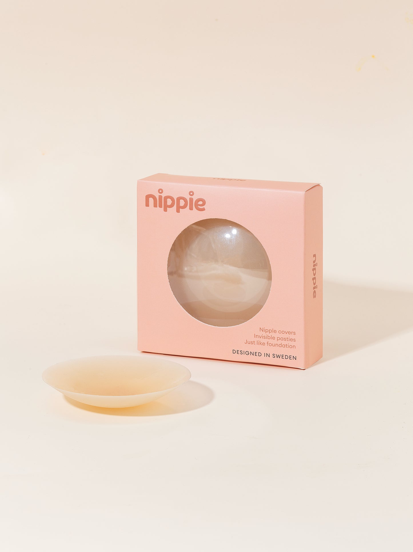 NIPPLE COVERS NATURAL 8cm MED LIM