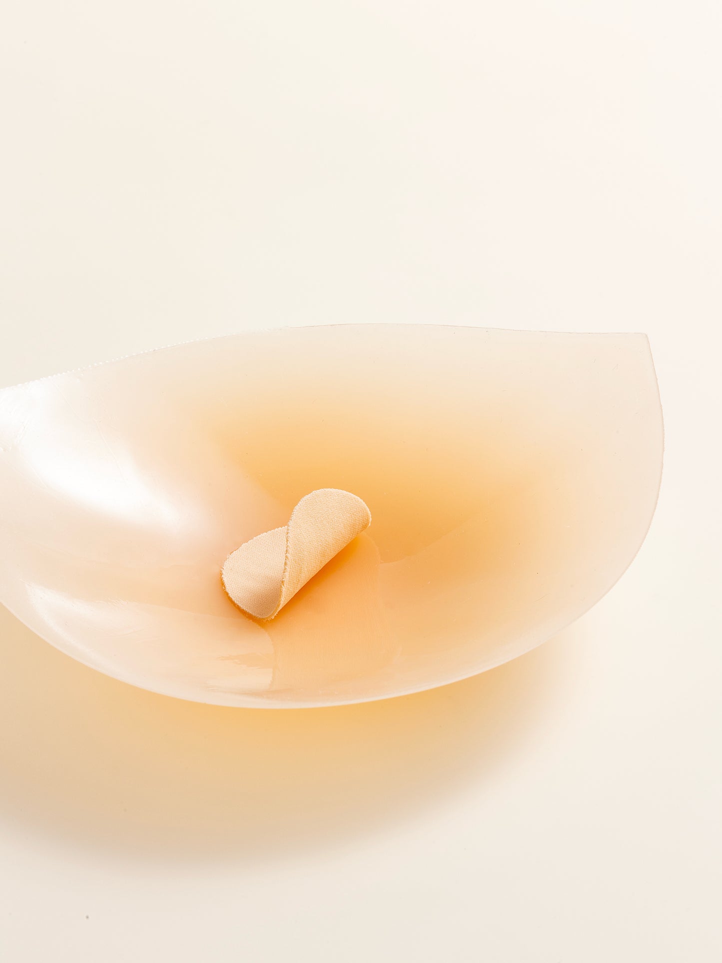 SEMI CIRCLE NIPPLE COVERS VANILJ 10CM MED LIM