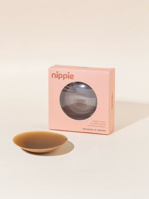 NIPPLE COVERS COCOA 10cm MED LIM