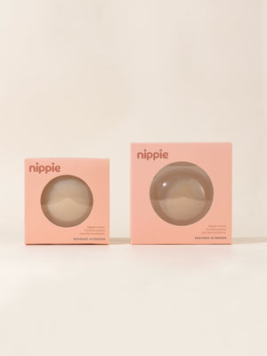 NIPPLE COVERS COCOA 10cm MED LIM