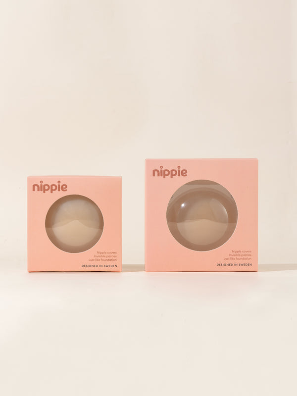 NIPPLE COVERS COCOA 10cm MED LIM