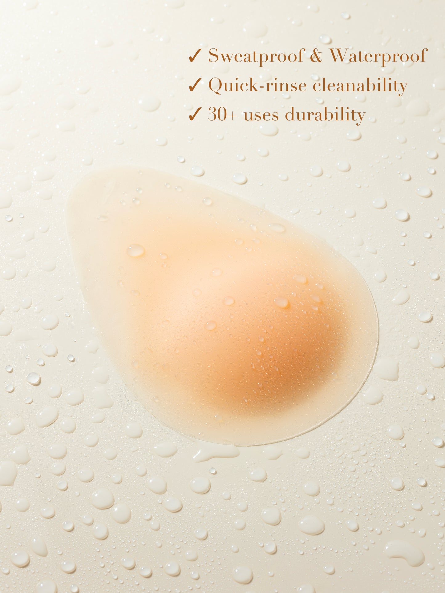 NIPPLE COVERS LIFT UP NATURAL (S) MED LIM
