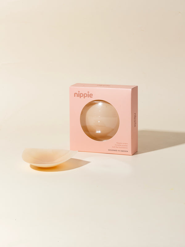SEMI CIRCLE NIPPLE COVERS VANILJ 10CM MED LIM