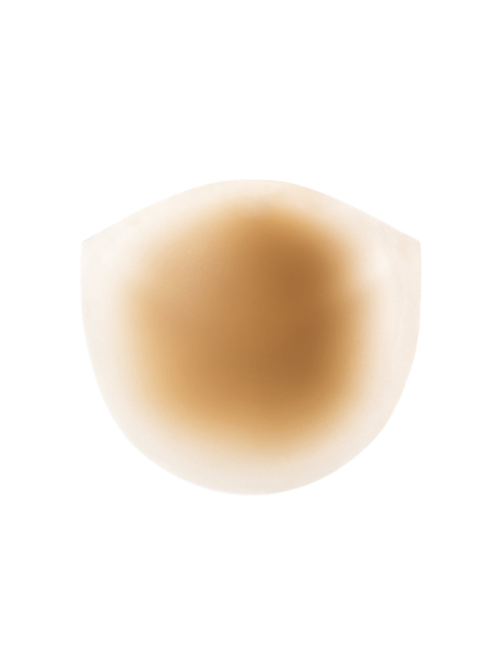 SEMI CIRCLE NIPPLE COVERS LATTE 13CM MED LIM