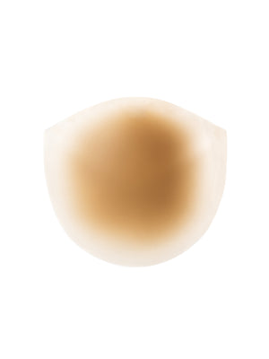 SEMI CIRCLE NIPPLE COVERS LATTE 10CM MED LIM